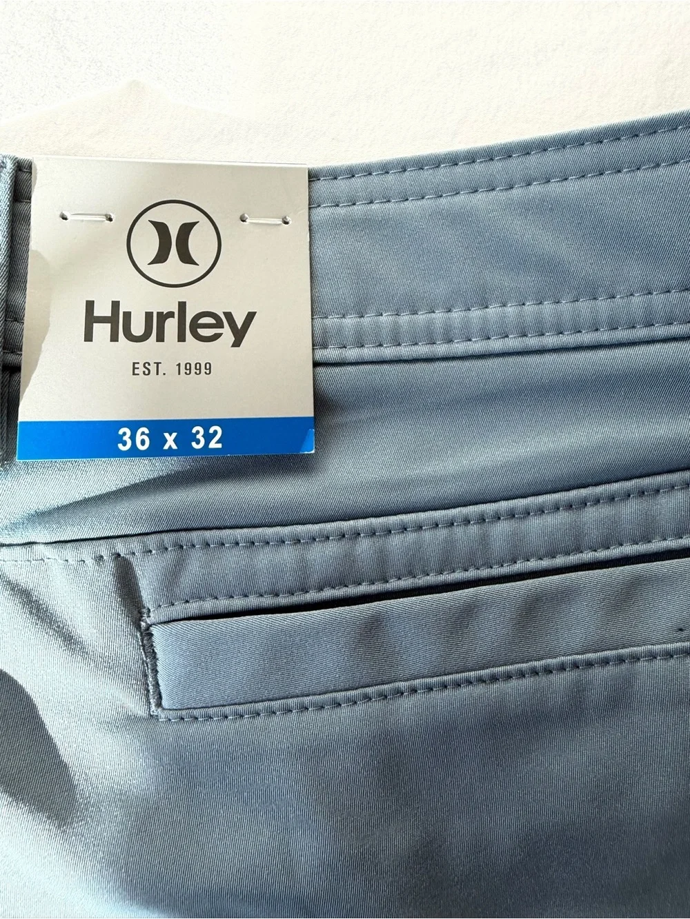 NWT Hurley Jet Set Tech Pant Blue Men’s Size 36 x 32